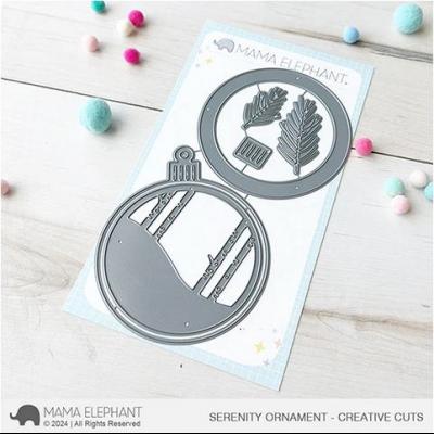 Mama Elephant Creative Cuts - Serenity Ornament